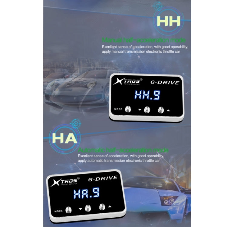 TROS TS-6Drive Potent Booster Electronic Throttle Controller, For Nissan NV350 2007+, For Hyundai Grand Starex 2012+, For Dodge Durango 2006-2019 TROS TS-6Drive Potent Booster Electronic Throttle Controller, For Nissan NV350 2007+, For Hyundai Grand Starex 2012+, For Dodge Durango 2006-2019